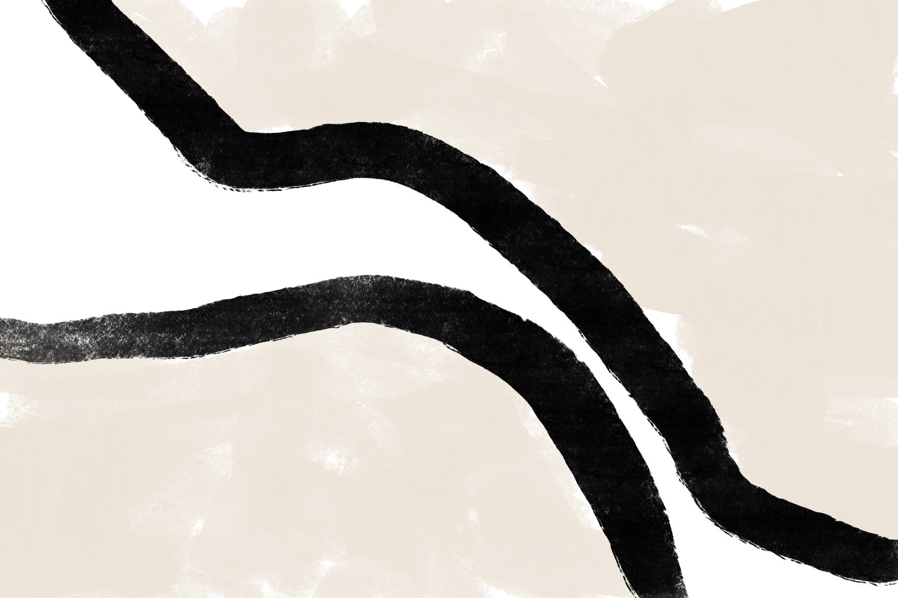 Abstract Form Wall Mural - 2303123 in your room — zoomed