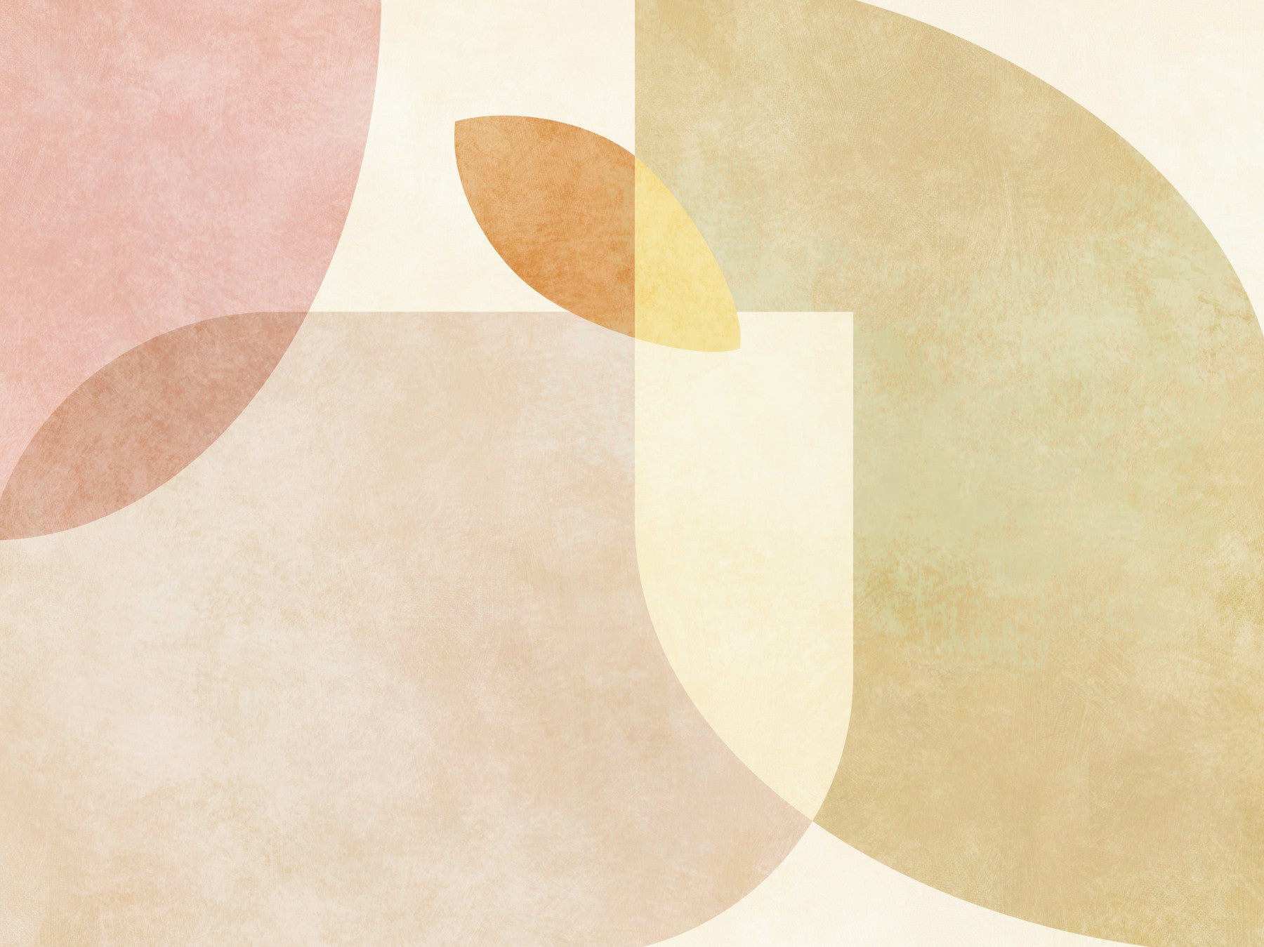 Geometric Harmony Wall Mural - 2632091