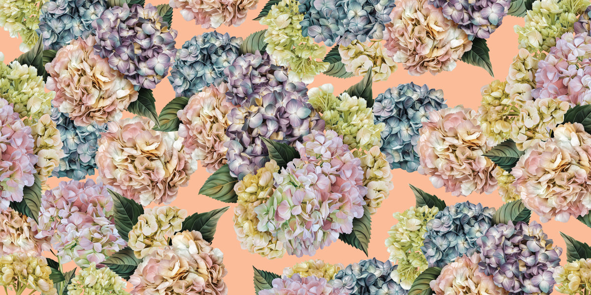 Floral Pastel Dream Wall Mural -2735571 in your room — zoomed