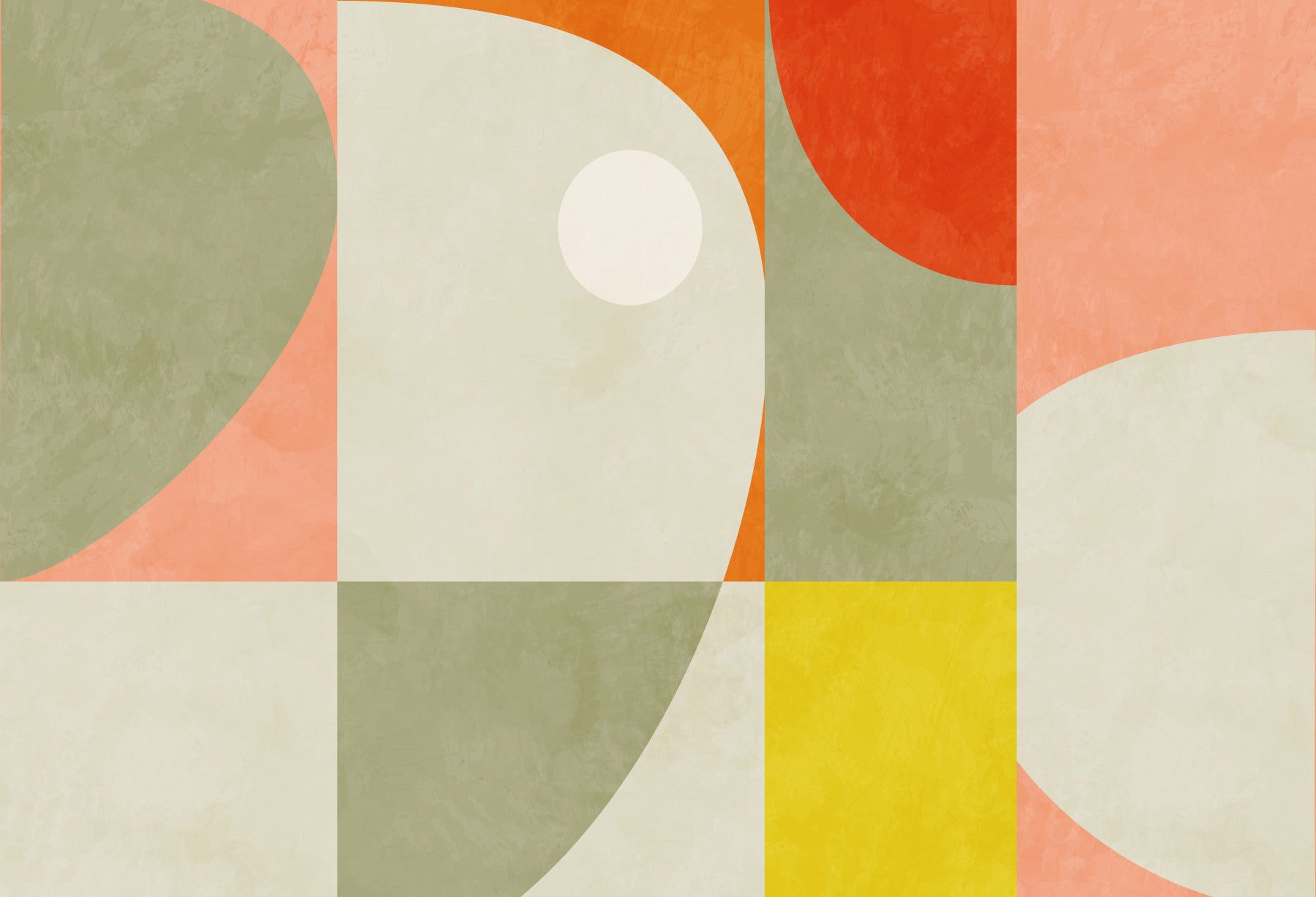Geometry in Harmony Wall Mural - 2858625 in your room — zoomed