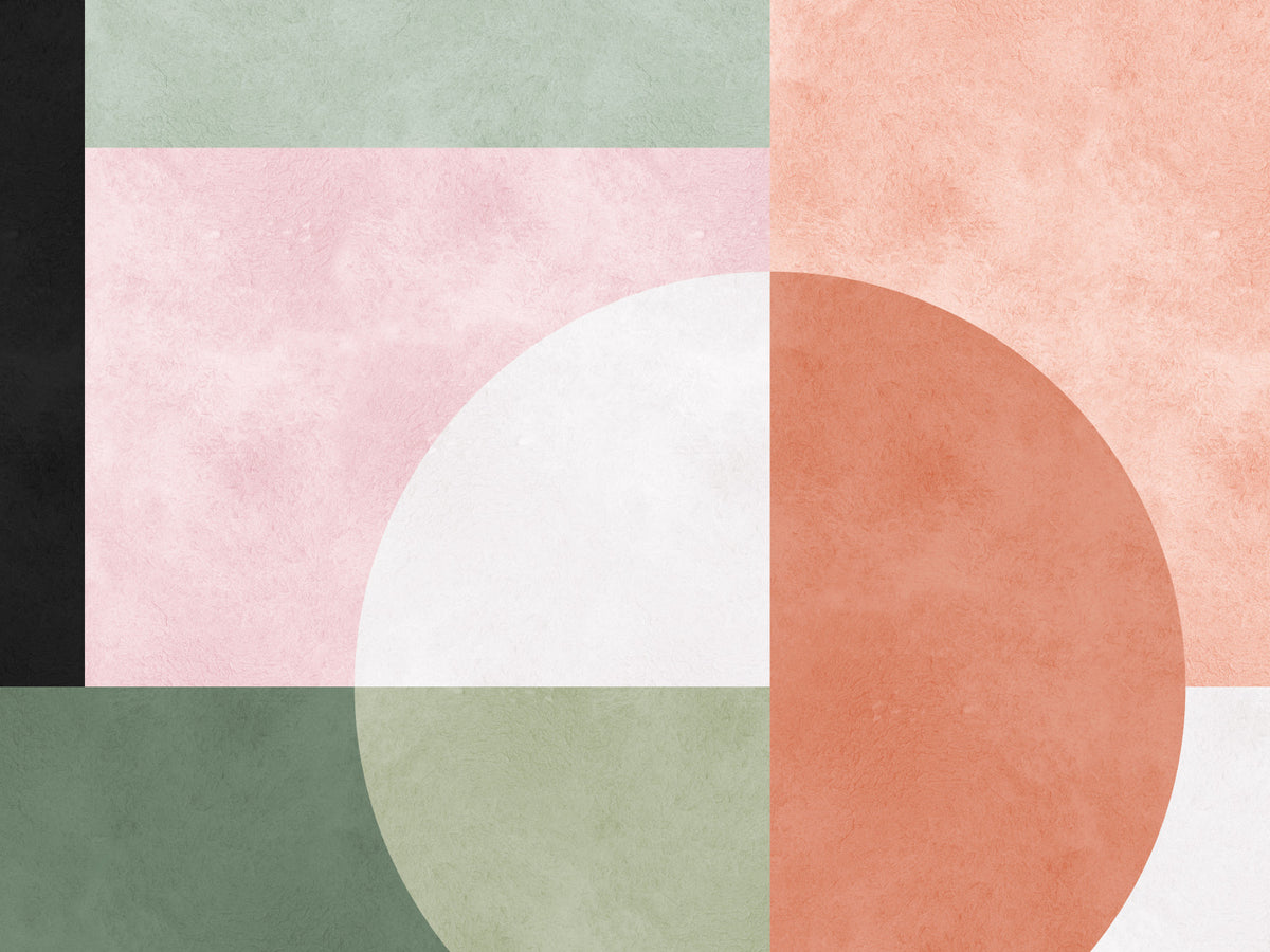 Earthy Abstraction Wall Mural - 2861689 in your room — zoomed