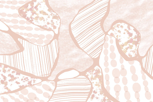 Soft Sketch Abstract Wall Mural - 2861697