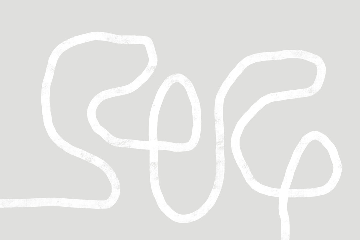 Fluid Line Art Wall Mural - 2753522 in your room
