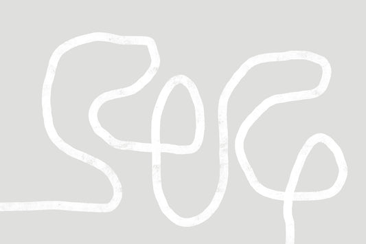 Fluid Line Art Wall Mural - 2753522