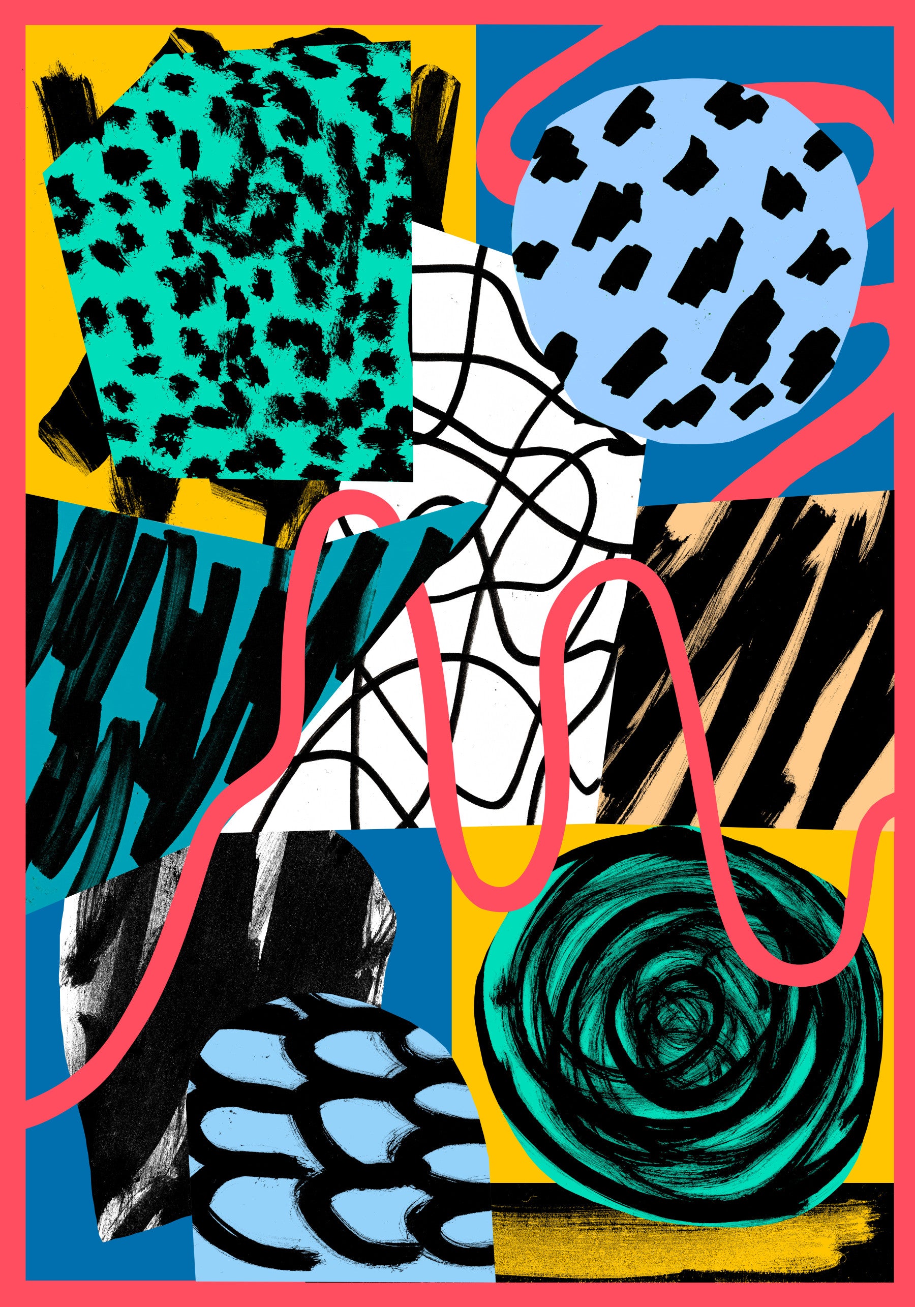 Telephaty Wall Mural