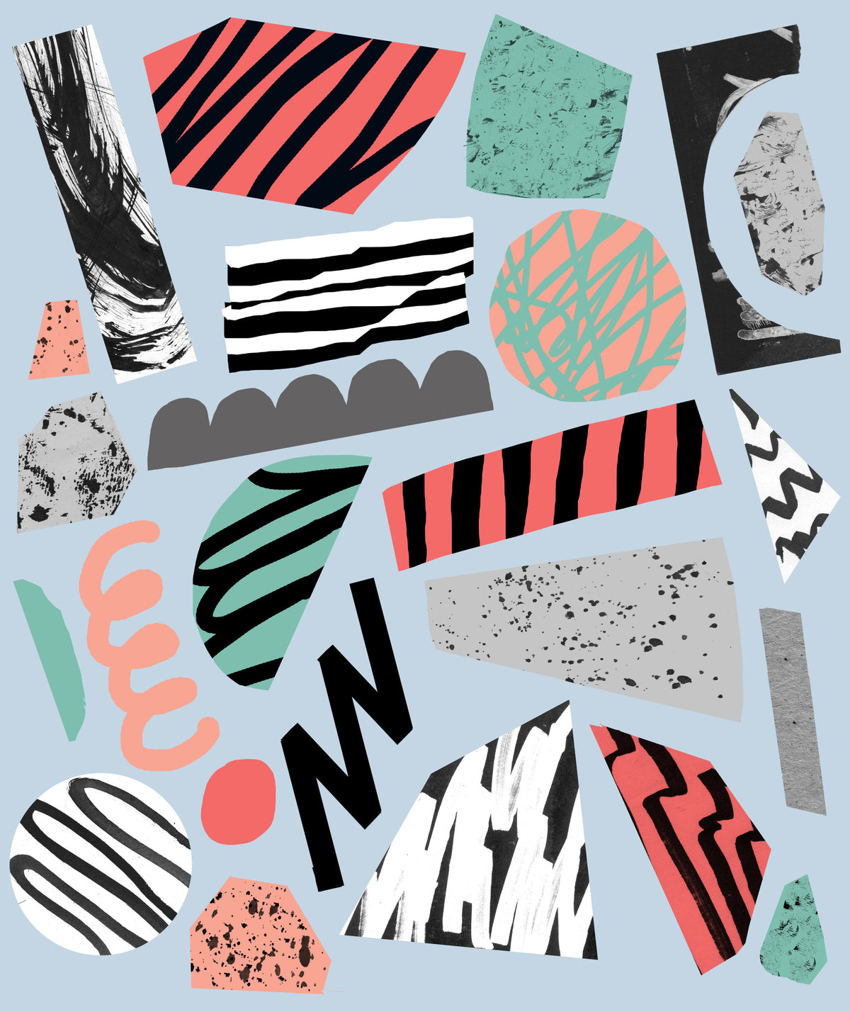 Camping Trip Wall Mural in your room — zoomed