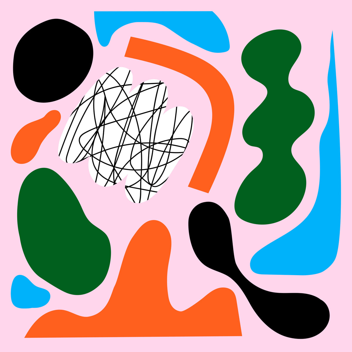 Birth of cool Wall Mural in your room — zoomed