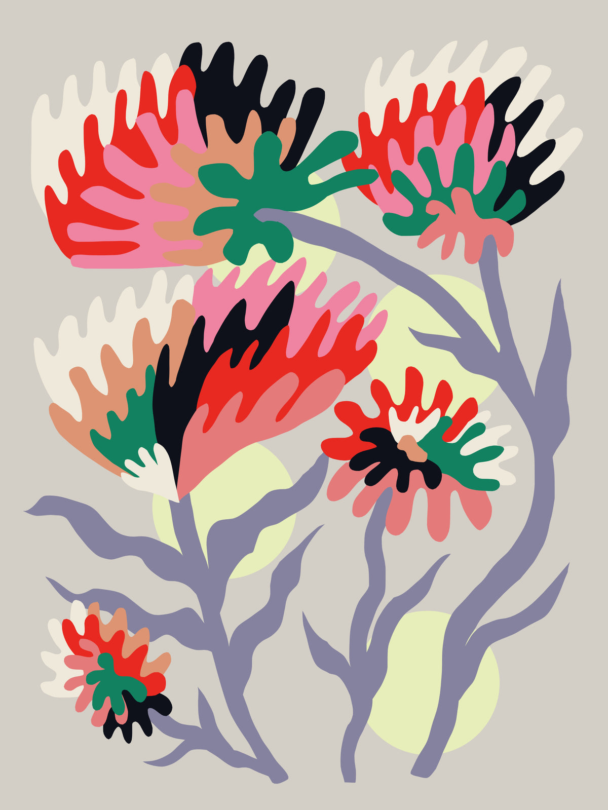 Bloom rebirth Wall Mural in your room