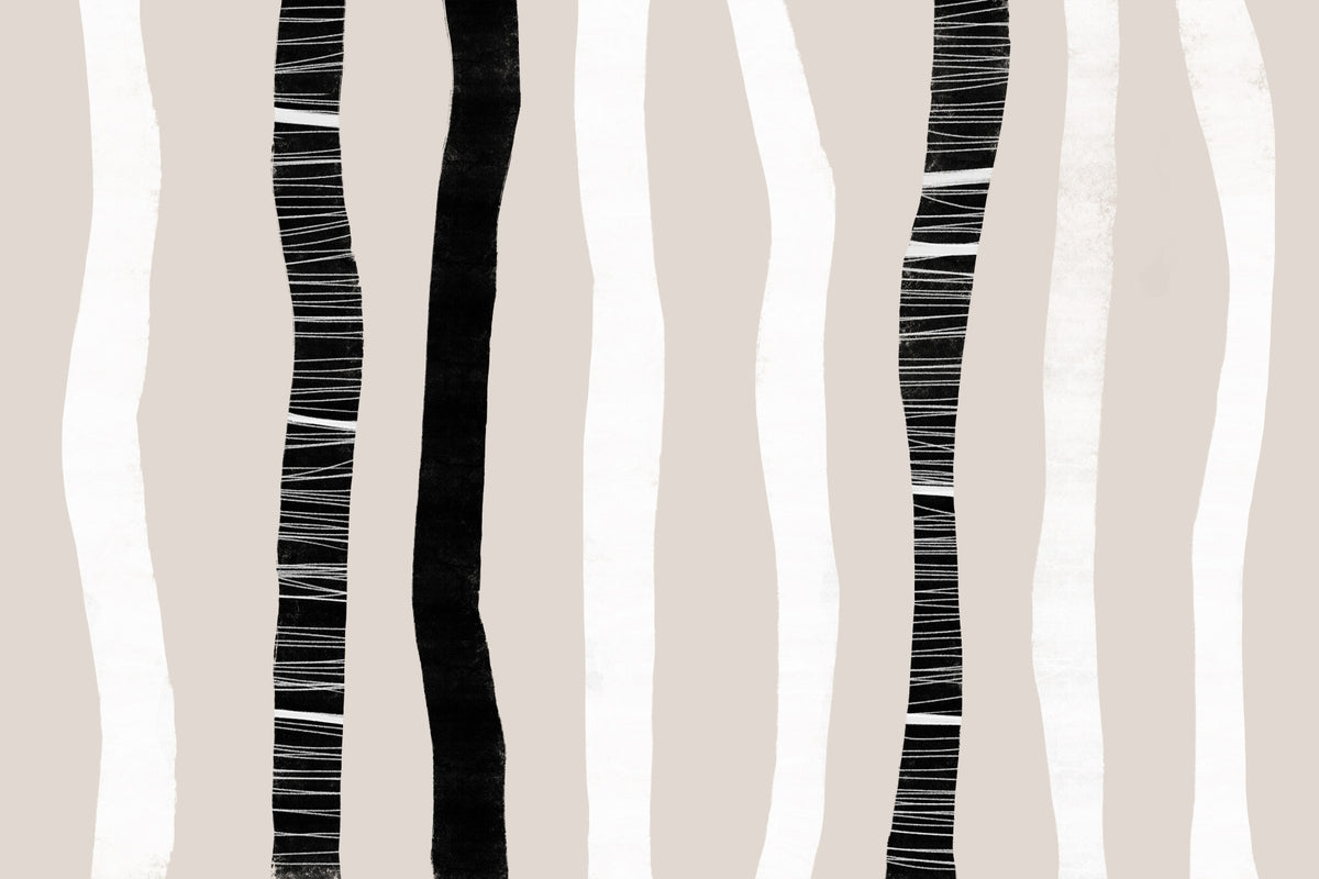 Minimalist Stripe Texture Wall Mural - 2303047 in your room