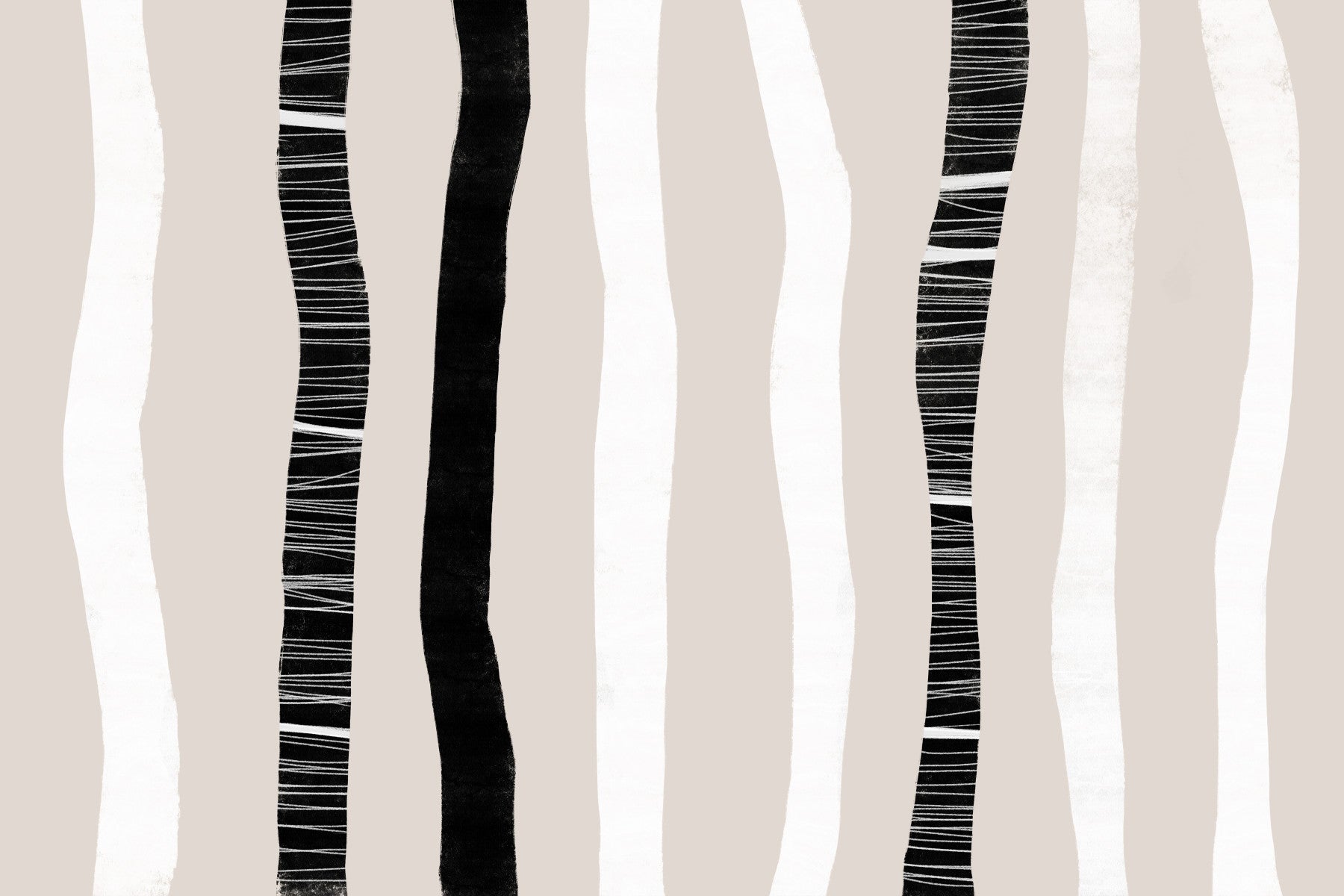Minimalist Stripe Texture Wall Mural - 2303047
