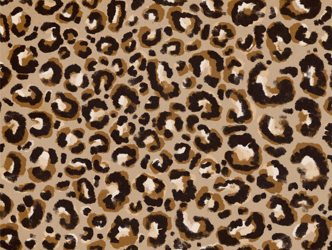 Rustic Leopard Wall Mural - 2384305