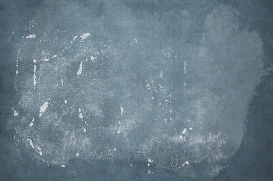 Abstract Blue Plaster Wall Mural - 2583413