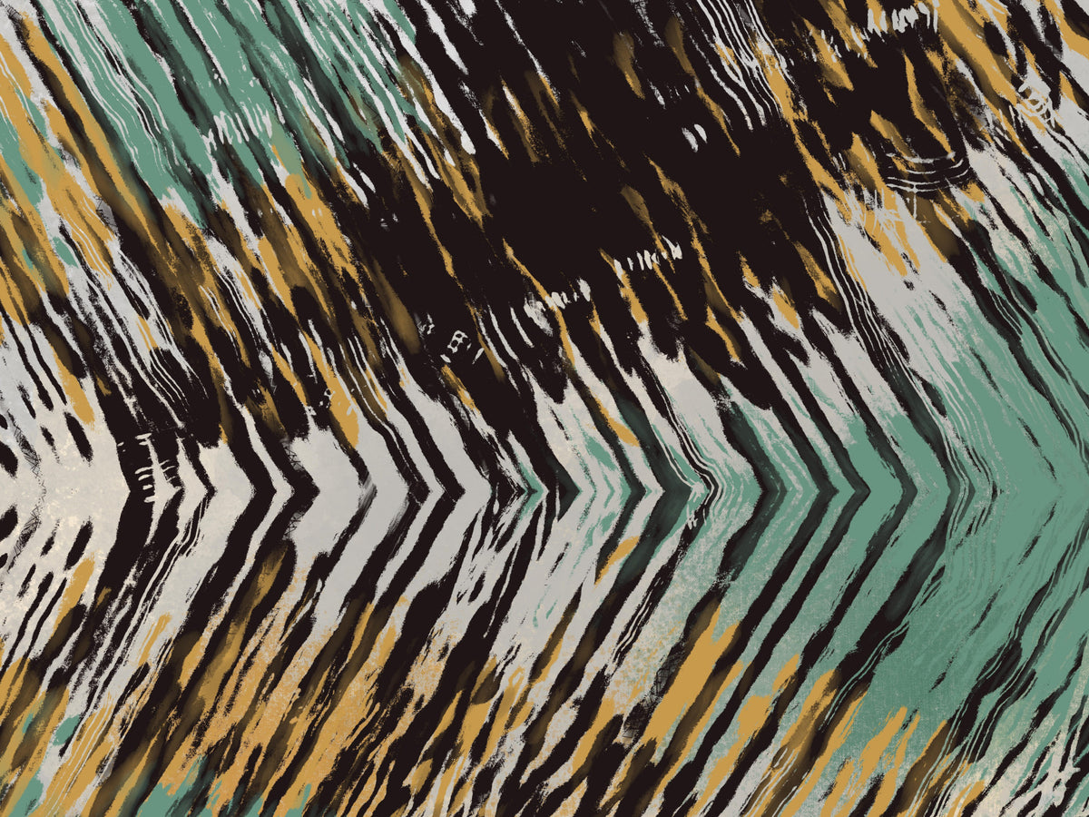 Abstract Strokes Wall Mural - 2630470 in your room — zoomed