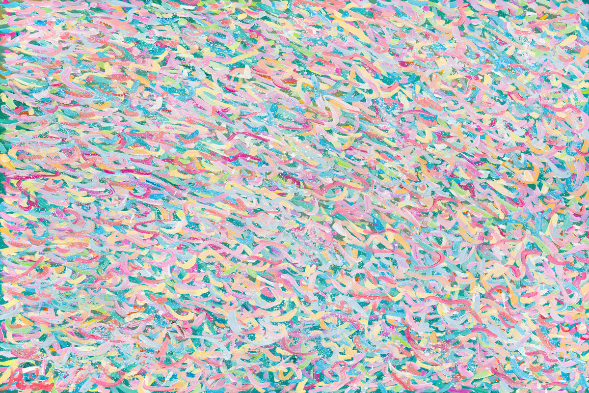Pastel Swirls Dream Wall Mural - 2676871 in your room — zoomed