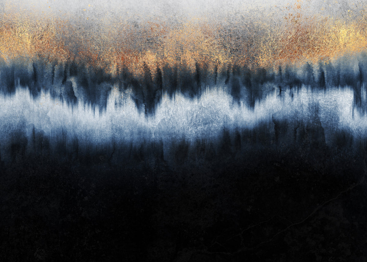 Gilded Depths Wall Mural - 2715898 in your room — zoomed