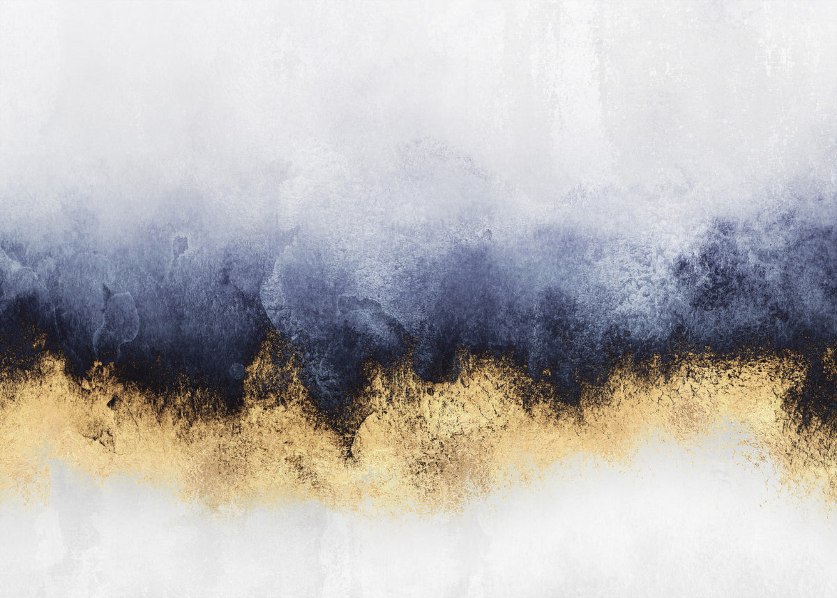 Azure Gold Wall Mural - 2715902 in your room — zoomed