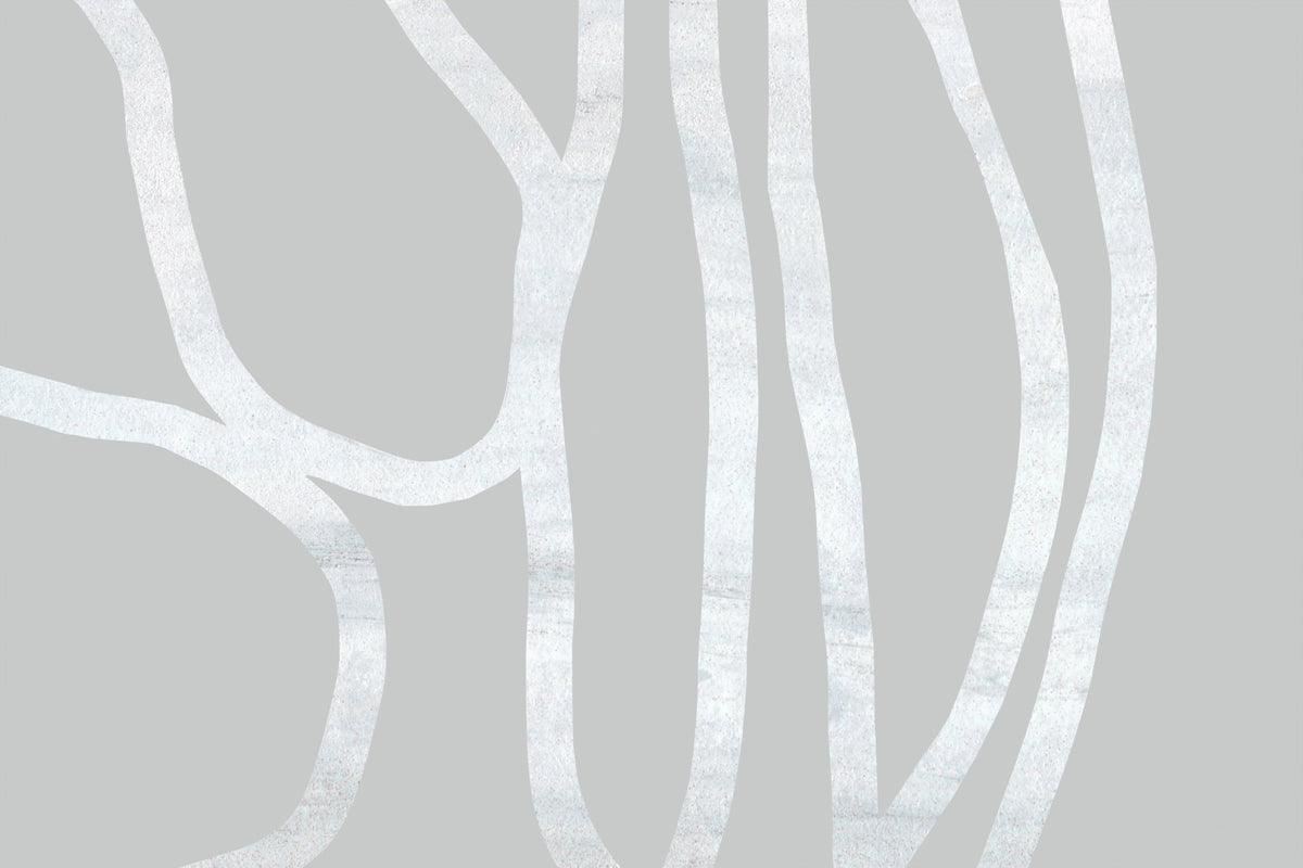 Abstract Gray Lines Wall Mural - 2717209 in your room — zoomed