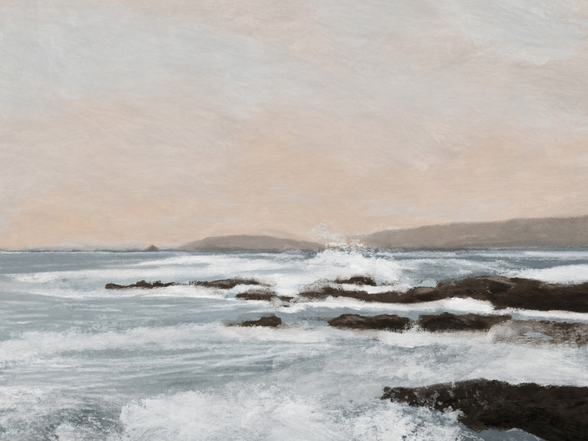 Coastal Hues Wall Mural -2817437 in your room — zoomed