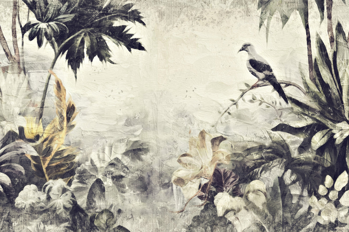 Painted Dove Haven Wall Mural in your room