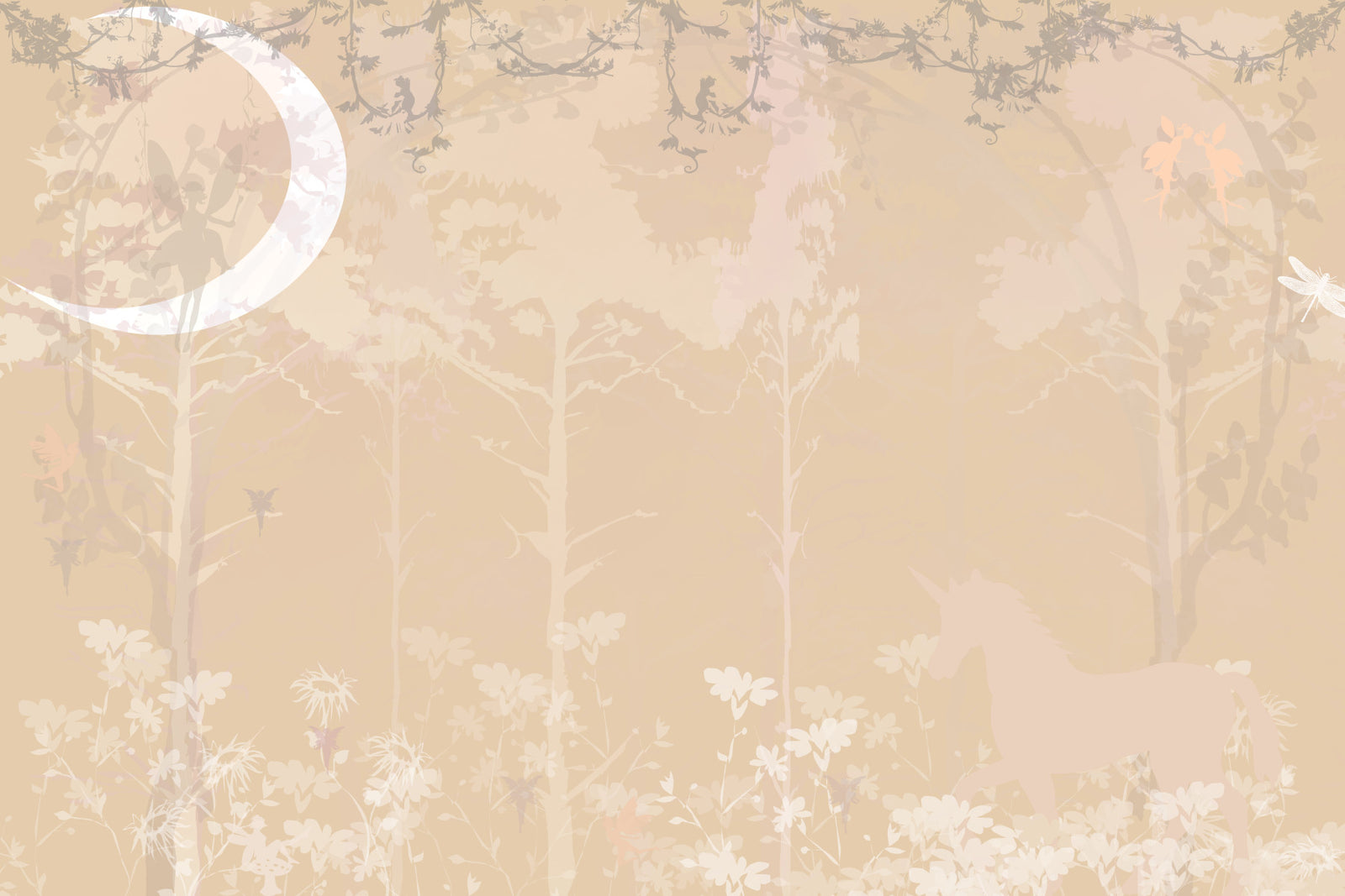 Moonlit Unicorn Grove Wall Mural -2721563 in your room