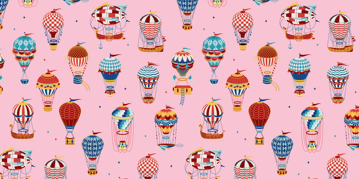 Vintage Balloon Voyage Wall Mural -2735488 in your room