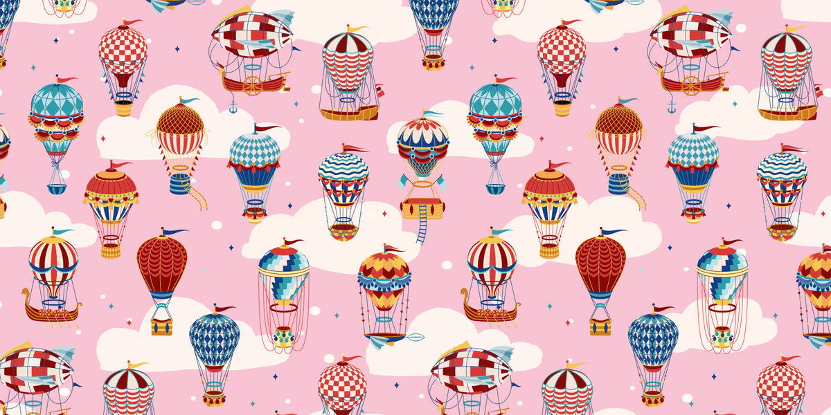 Cloudbound Balloons Wall Mural -2735493 in your room