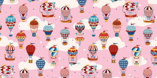 Cloudbound Balloons Wall Mural -2735493