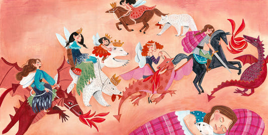 Dream Riders Wall Mural -2663365