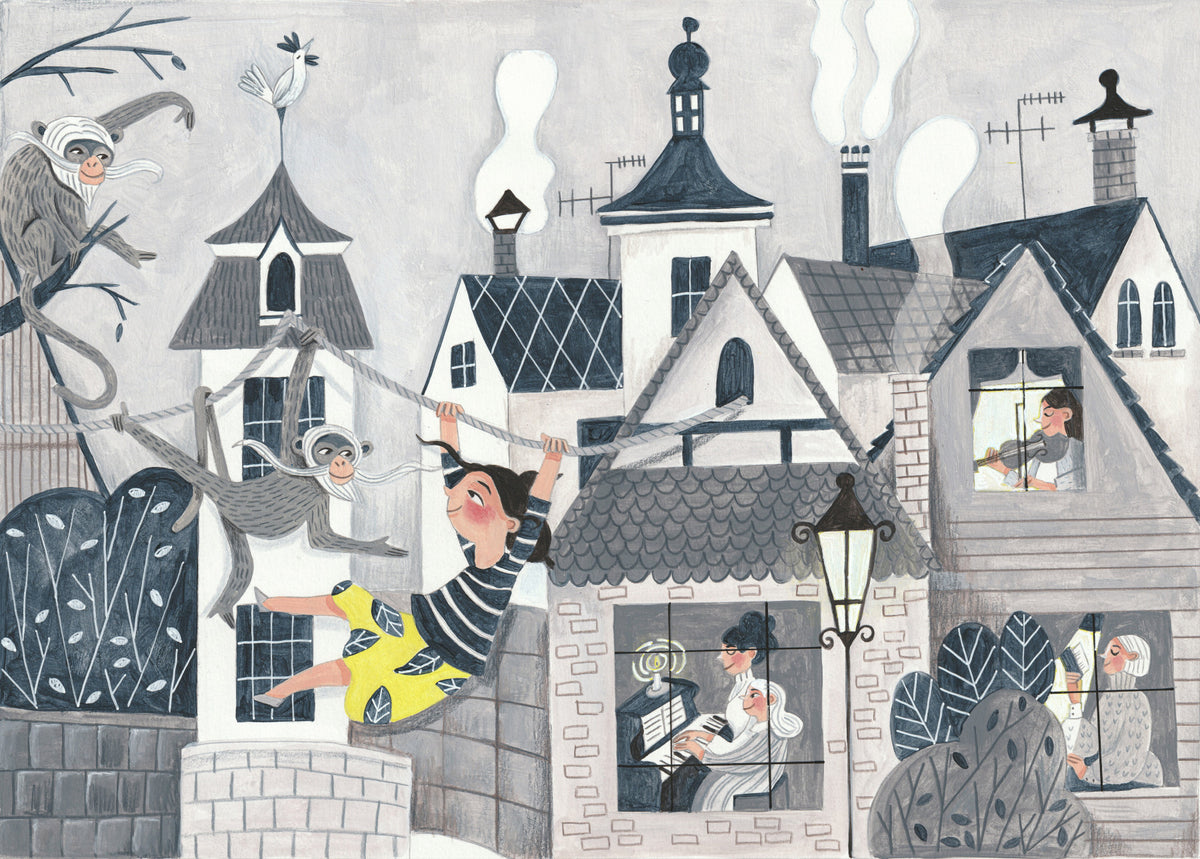 Town Swing Adventure Wall Mural -2663434 in your room