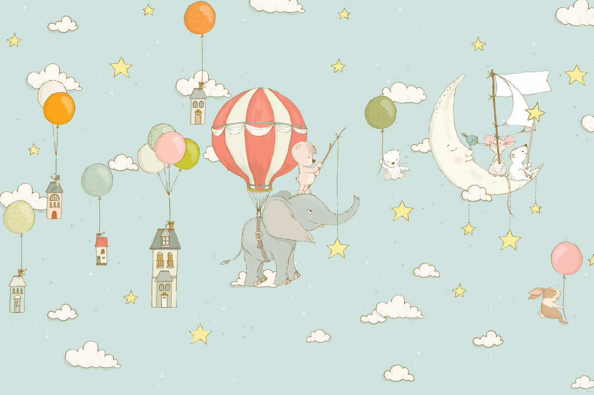 Dreamy Sky Tales Wall Mural -2759473 in your room — zoomed