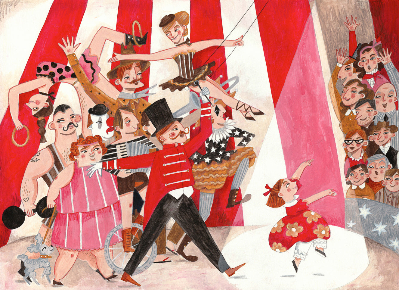 Circus Parade Wall Mural -2663415
