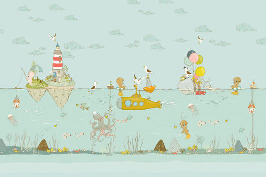 Underwater Whimsy Wall Mural -2759474