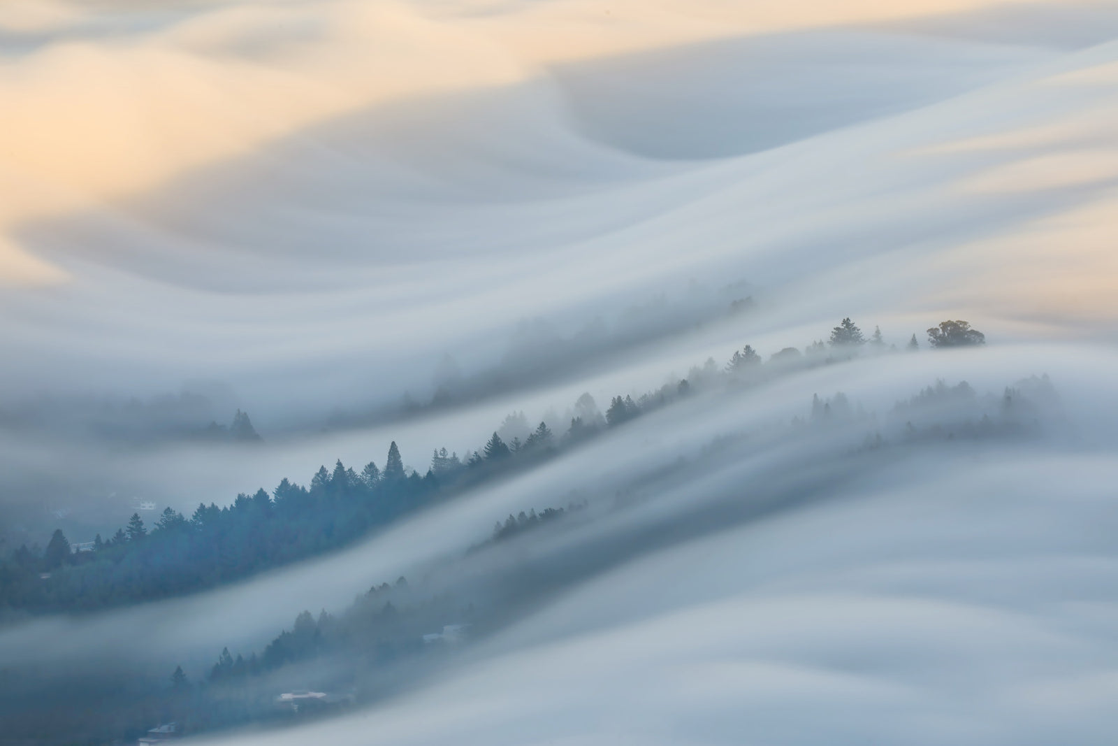 Cloud Veil Vista Wall Mural -2338422