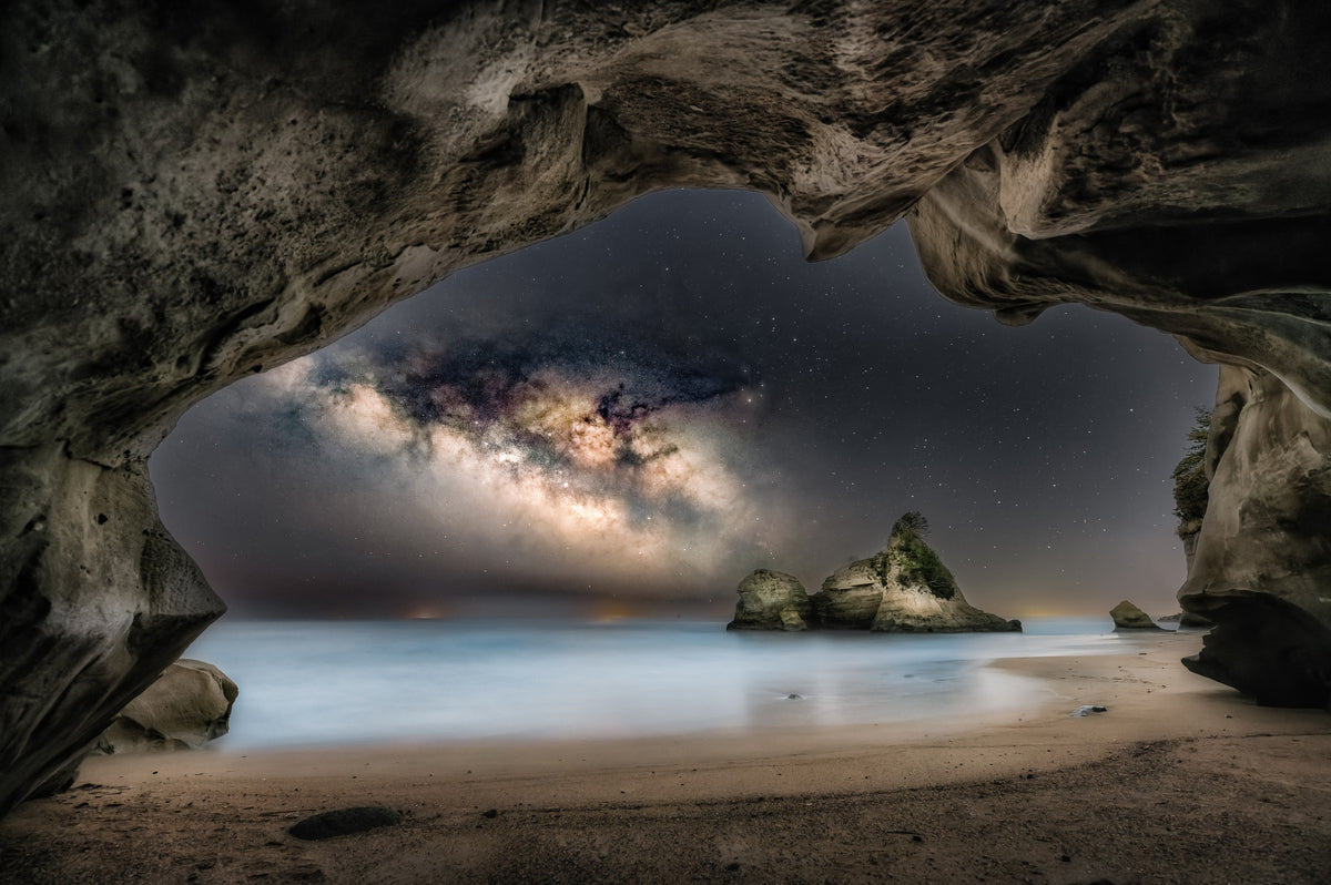 Cave Portal to Starlight Wall Mural -2287983 in your room — zoomed