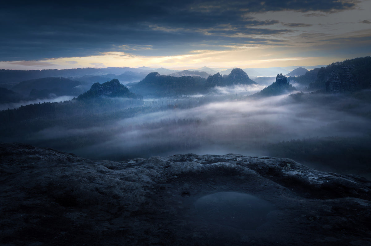 Twilight Mountain Dream Wall Mural -2361364 in your room