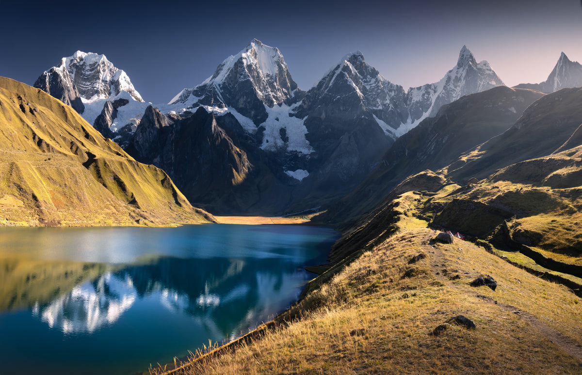 Andean Peaks & Serene Lake Wall Mural -2316692 in your room — zoomed