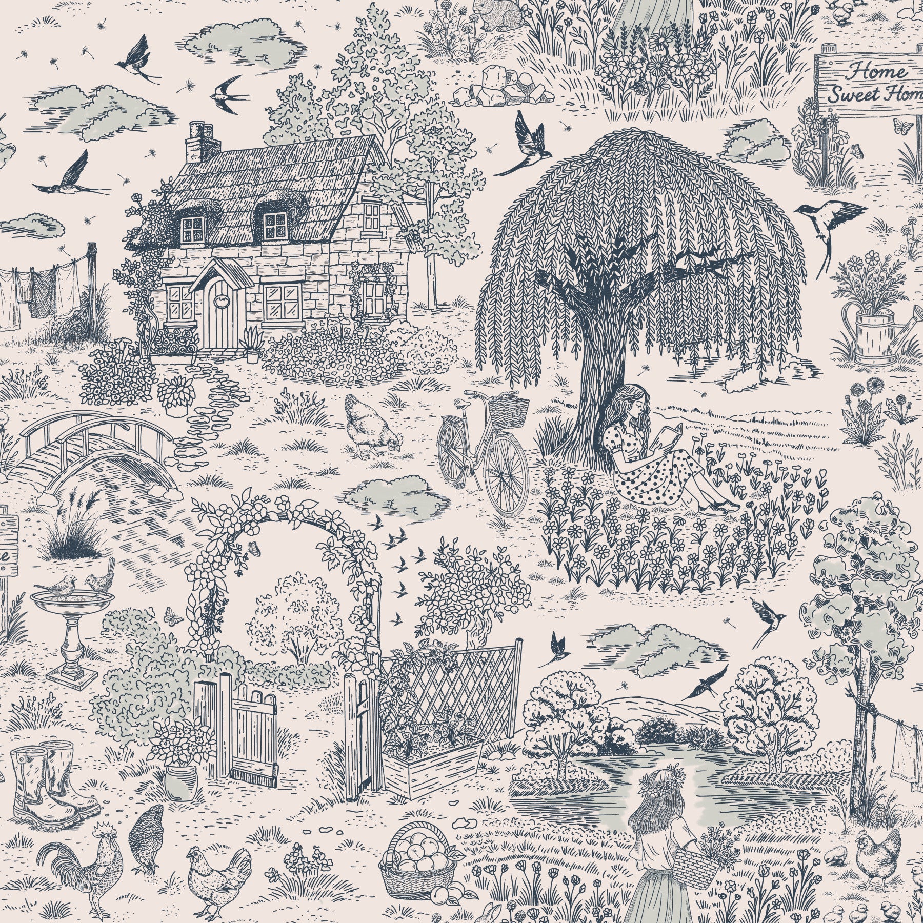 Home Sweet Home Wallpaper⁠
