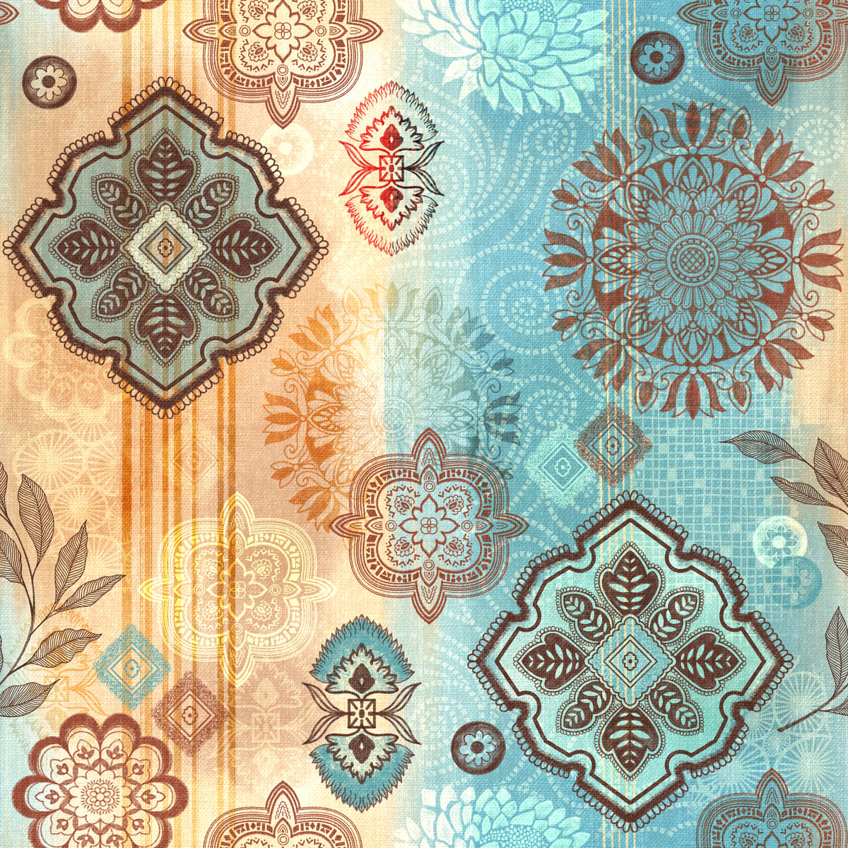 Earthy Boho Chic Wallpaper⁠ in your room