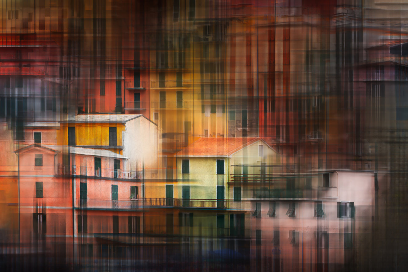 Abstract Cityscape Wall Mural -2405147