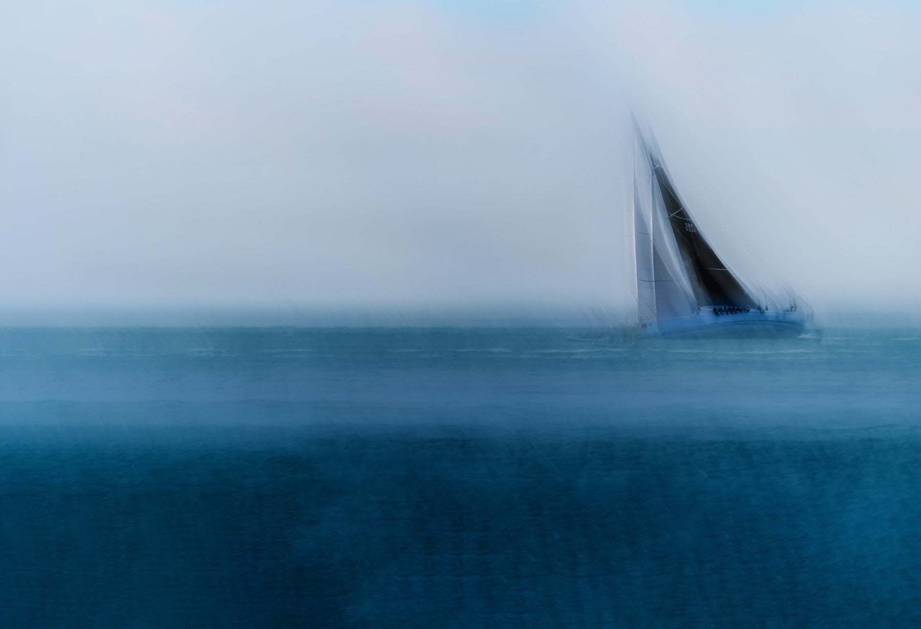 Mystic Sail Wall Mural -2309844 in your room — zoomed