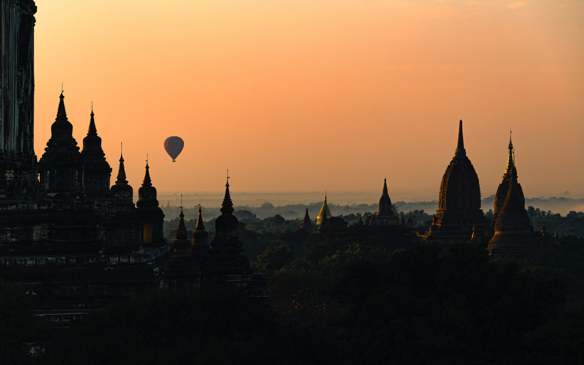 Bagan Dawn Wall Mural -2316789 in your room — zoomed
