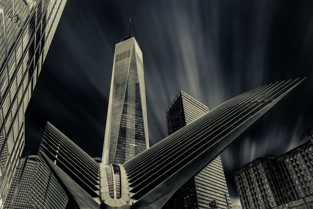 NYC Architectural Drama Wall Mural -2224557 in your room