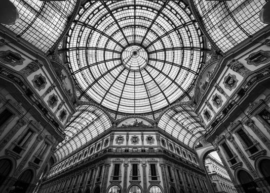 Milan's Vaulted Vision Wall Mural - 2346146