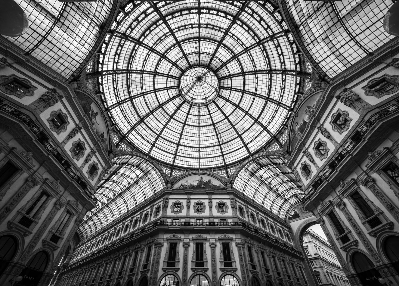Milan's Vaulted Vision Wall Mural - 2346146
