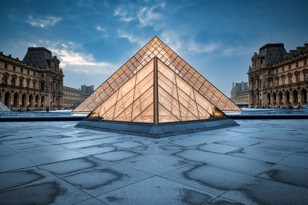 Parisian Pyramid Wall Mural -2259332 in your room — zoomed