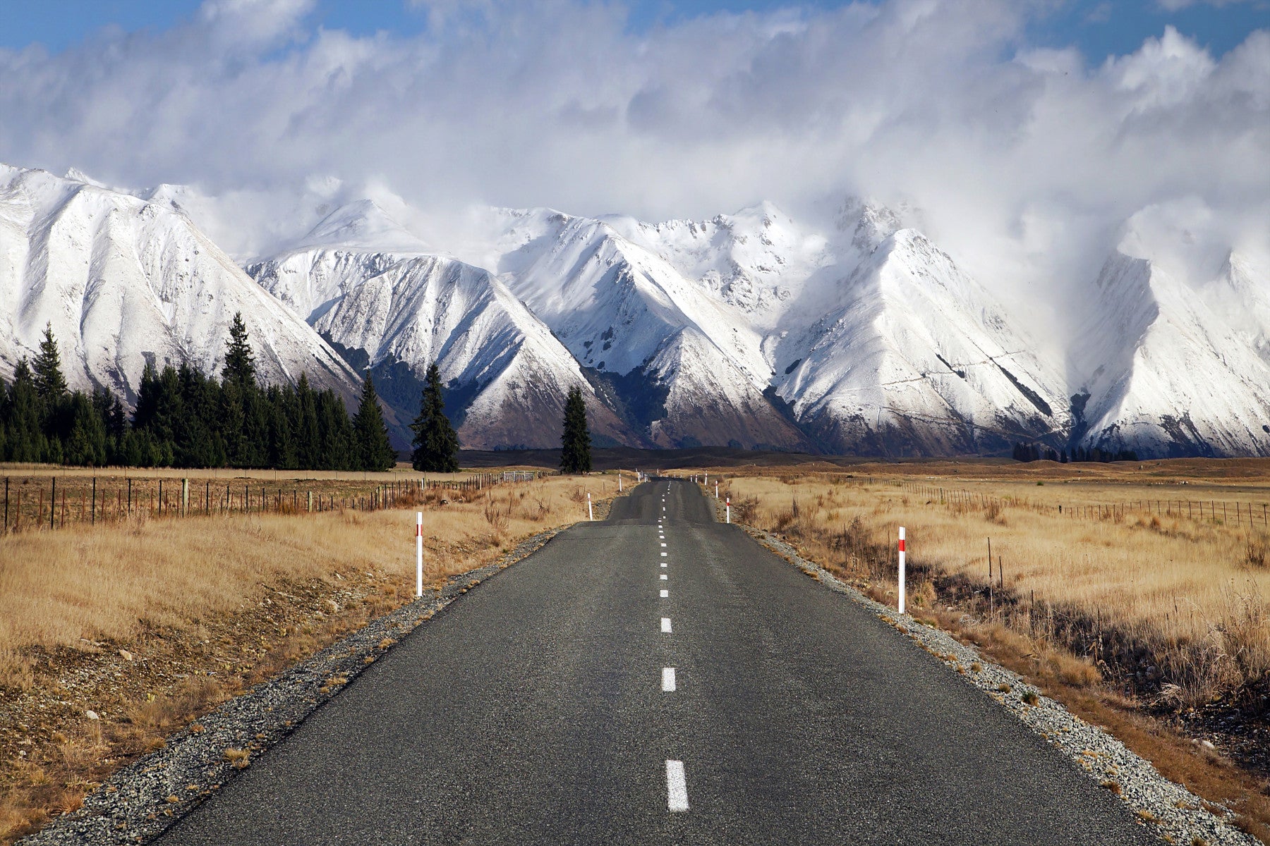 Winter's Road Wall Mural - 2369971