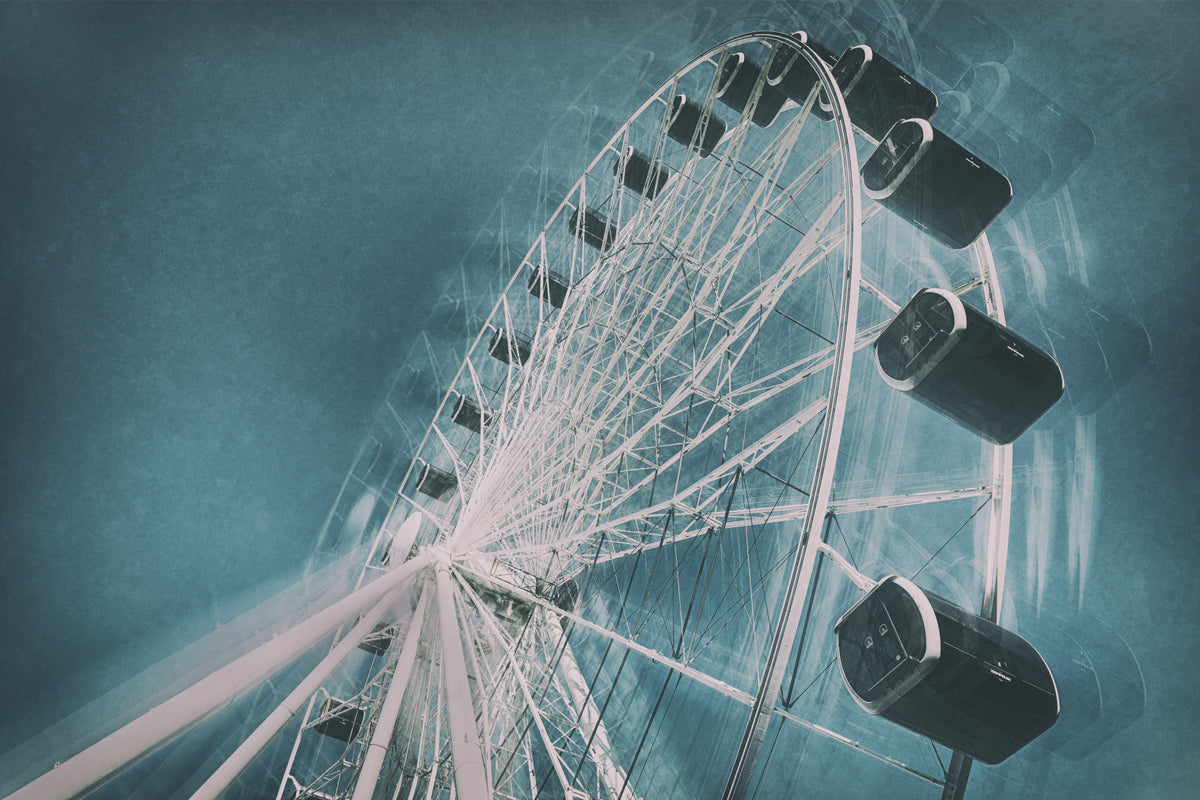 Ferris Wheel Sky Gaze Wall Mural -2113570 in your room — zoomed