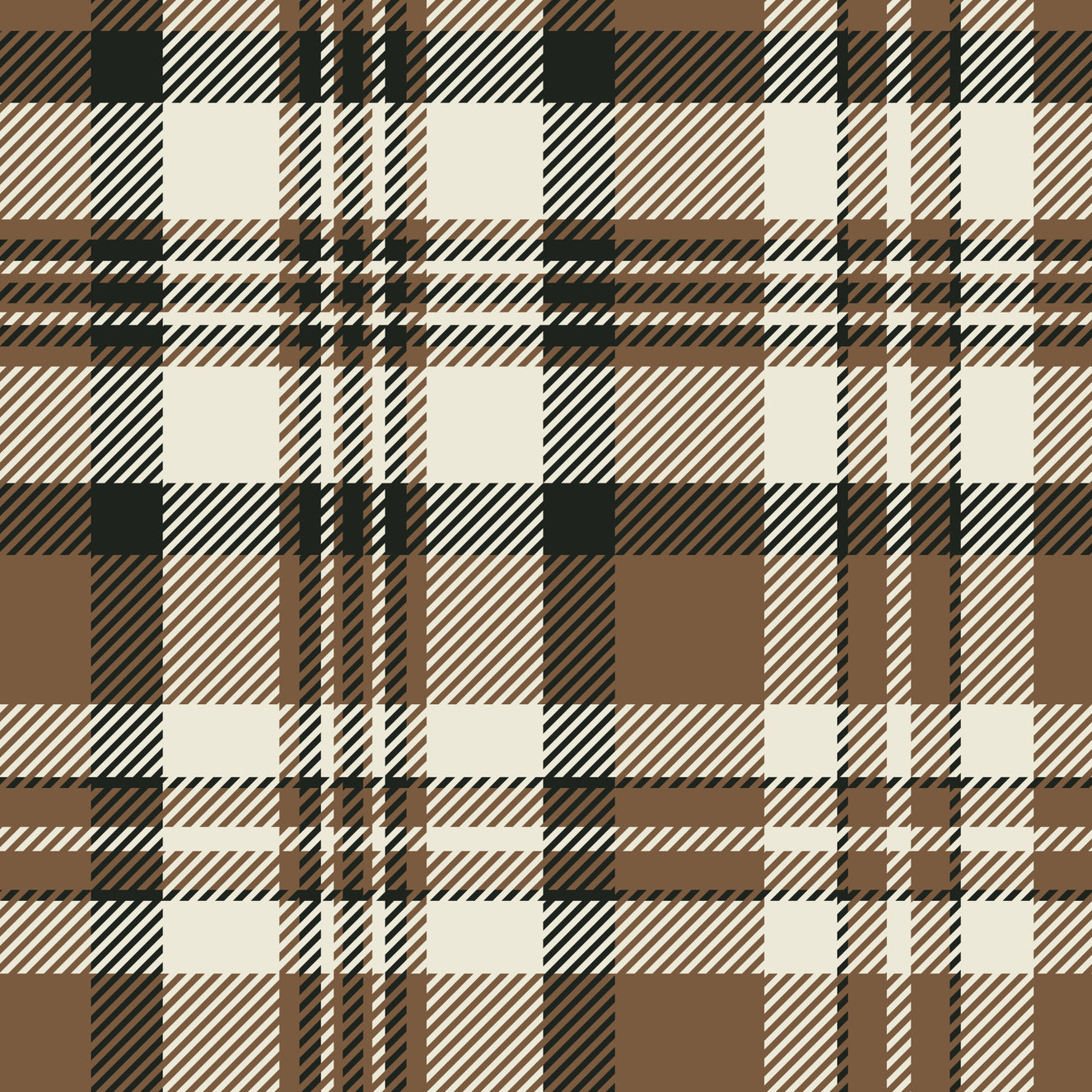 Earthy Plaid Wallpaper⁠