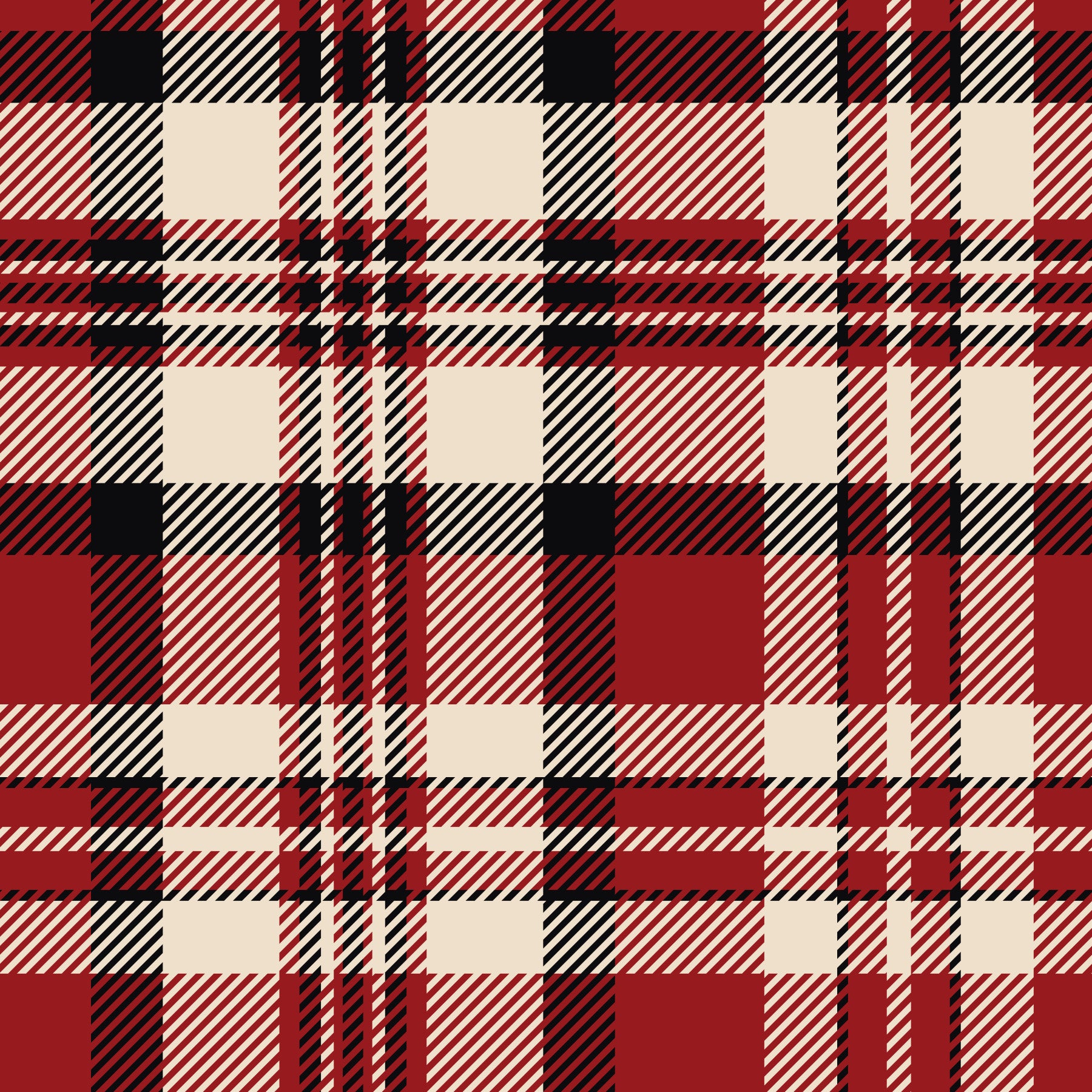 Crimson Plaid Wallpaper⁠