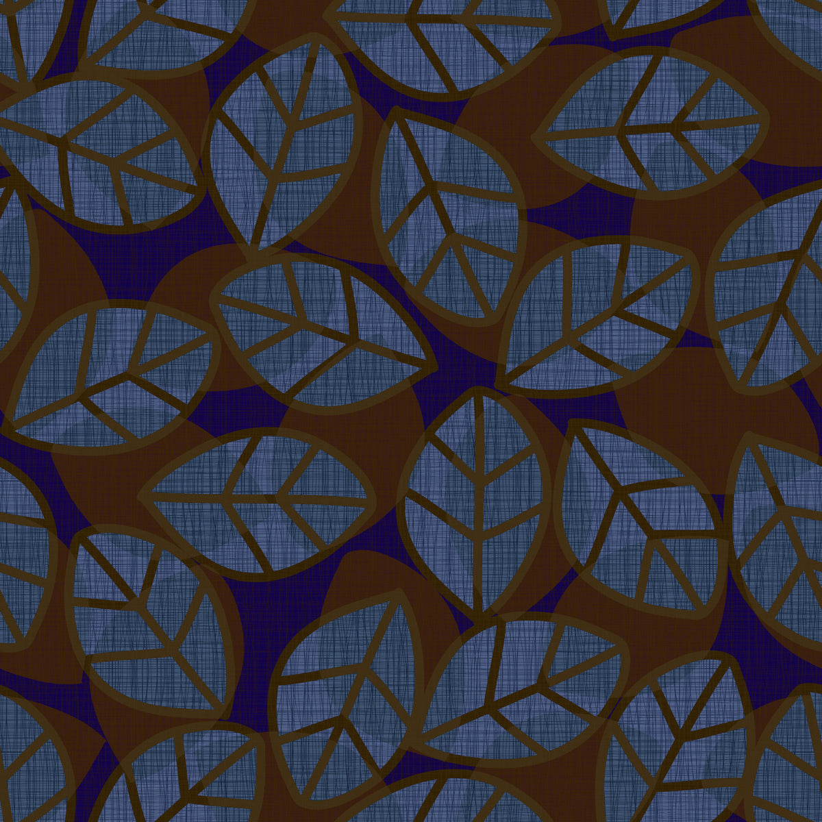 Abstract Leaves Dark Wallpaper⁠ in your room